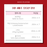 2024년 3월 4째주 해외 무용단/발레단 오디션 정보 | 오디션매니지먼트 | 오디션 투어 | 댄스플래너