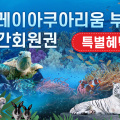 [5월]부천 아쿠아+동물원+파충류관+생태도슨트(연간권)