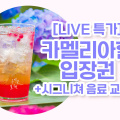 [LIVE특가] 카멜리아힐 입장+시그니쳐 음료 교환권