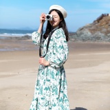 [SALE] 철릭 한복원피스 조선시대민화를 담은 여름생활한복