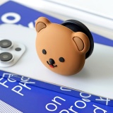 REVIEW. 귀여운 곰돌이 피규어가 내 손 안에🤎입체 실리콘 테디 캐릭터 그립톡