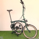 올리 바이크 - 60만원대 입문용 트라이폴드, 가벼운 16인치 접이식 자전거, 9단 기어 폴딩 미니벨로