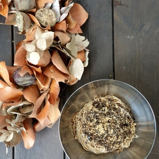 Perilla-oil buckwheat noodles