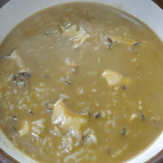 Abalone rice porridge