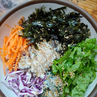 Abalone rice bowl