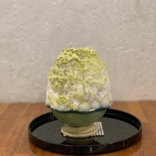 Red bean shaved ice