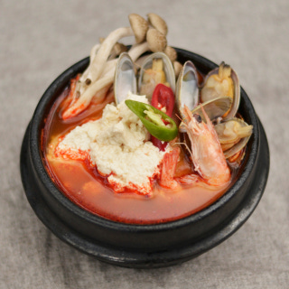 Soft tofu stew