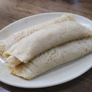 Filled buckwheat rolls