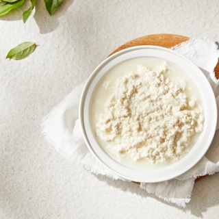 Fresh tofu set, made in a cauldron at 5 a.m.