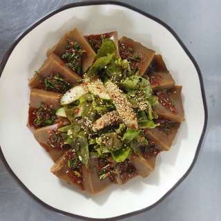 House-made acorn jelly