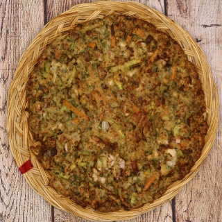 Seafood pancake