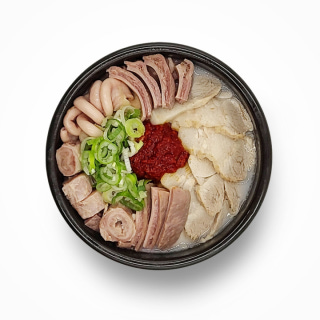 Mixed soup with rice