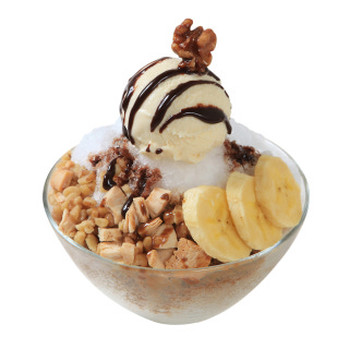 Coffee shaved ice