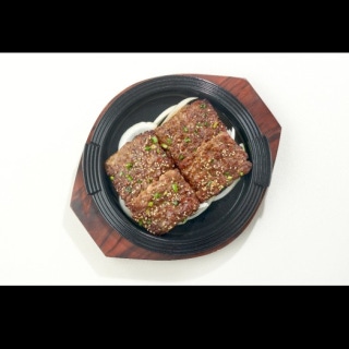 Grilled pork patties