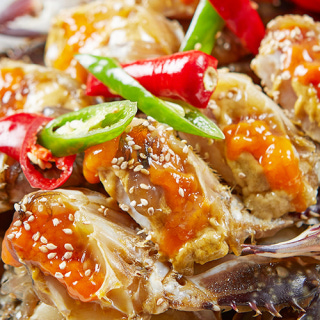 Blue crab set meal (serves 1)