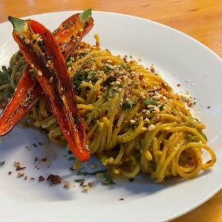 Red chili pasta