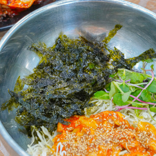 Sea squirt Bibimbap
