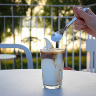 Ice-cream latte