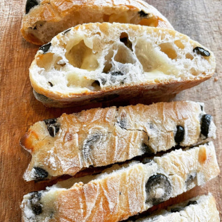 Cheese Olive Ciabatta