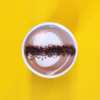 Chocolate latte