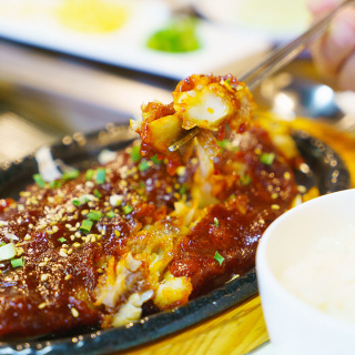 Grilled seasoned semi-dried pollock (lunch special)