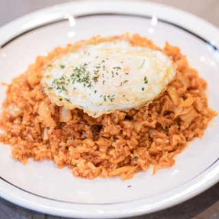 Homestyle kimchi fried rice