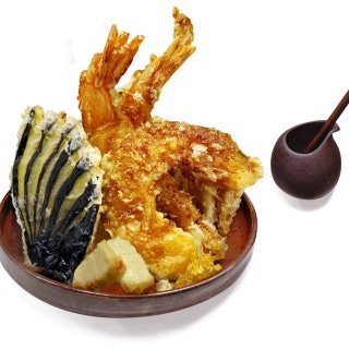 Assorted tempura