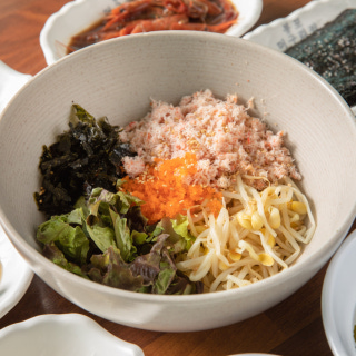 Red crab meat Bibimbap