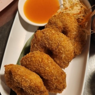 Thai shrimp cakes (tod mun goong)