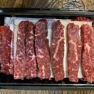 Hanwoo heifer outside skirt (reservation required)
