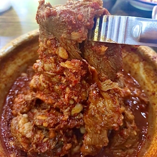 Braised Korean Hanwoo ribs