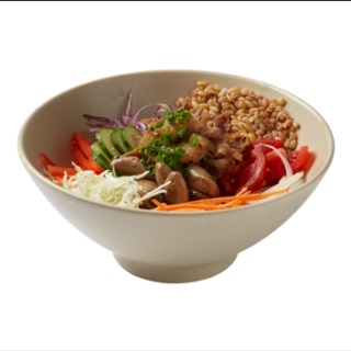 Miso beef-belly poke