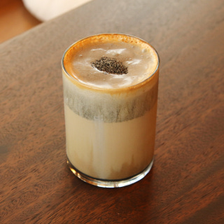 Black sesame latte