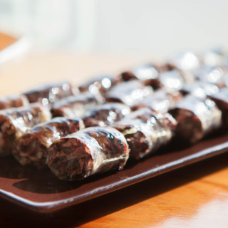 Traditional sundae sausage