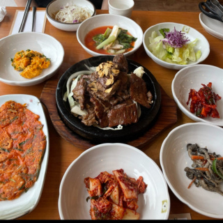 Grilled pork-rib set