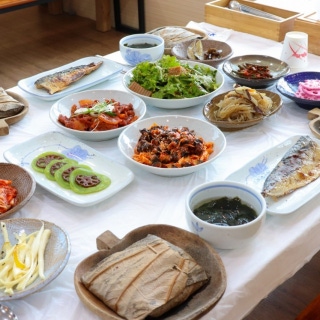 Lotus-leaf rice set