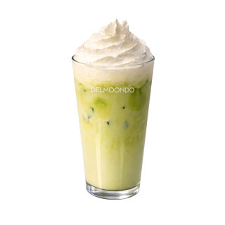 Iced matcha latte