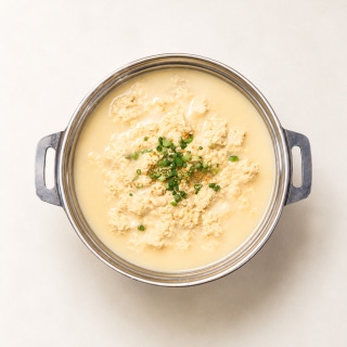 Soft tofu hotpot