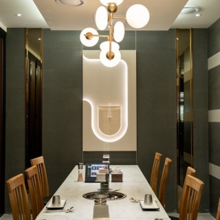 Group room perfect for company dinners and gatherings
