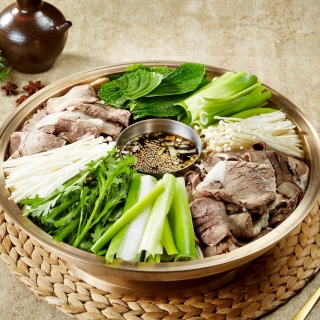 Eobok-jaengban meat and vegetable hotpot (large)