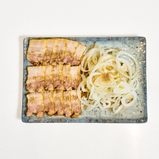 Boiled pork belly