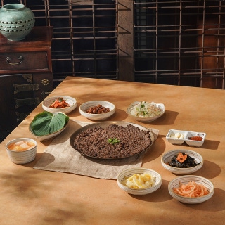 Crisp-grilled bulgogi set