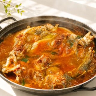 Grilled sandfish / stew