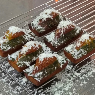 Grana Padano and gamtae-seaweed financier
