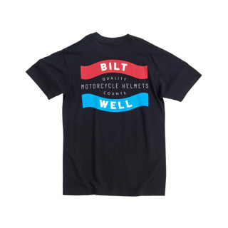 빌트웰 티셔츠- 뱃지 블랙