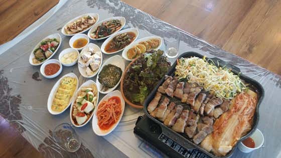 먹골촌가든 볏짚초벌삼겹살 · 네이버 지도·플레이스 4