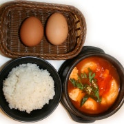 순두부찌개 메뉴 사진(네이버)