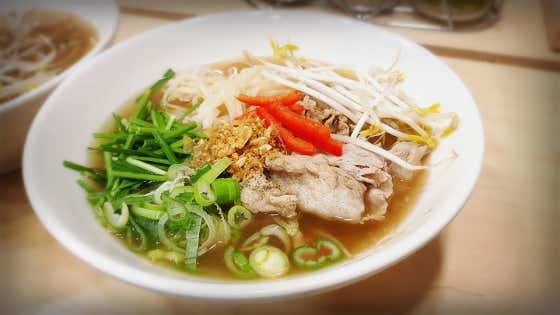 돼지고기 쌀국수 메뉴 사진(네이버)
