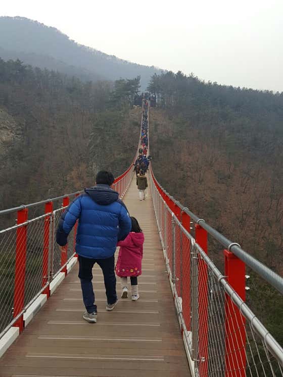 감악산 출렁다리