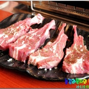 명품양갈비(1인250g)名品羊排 메뉴 사진(네이버)